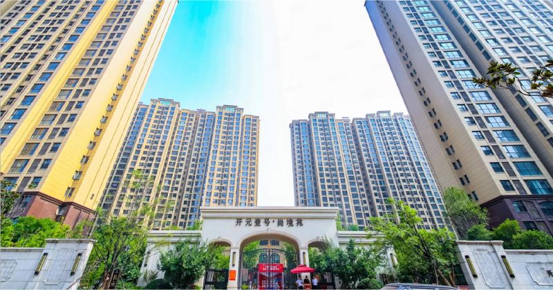 洛陽開元壹號(hào)項(xiàng)目使用阿力克真實(shí)漆膩?zhàn)?，保溫砂漿等